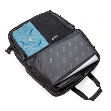 Logotrade corporate gifts photo of: Swiss Peak RFID duffle with suitcase opening