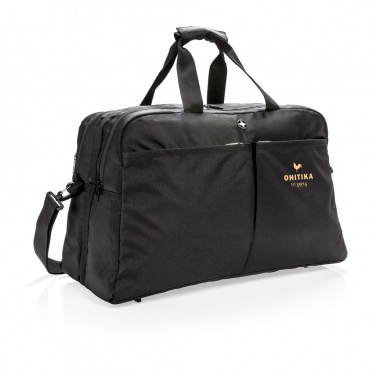 Logotrade advertising products photo of: Swiss Peak RFID duffle with suitcase opening