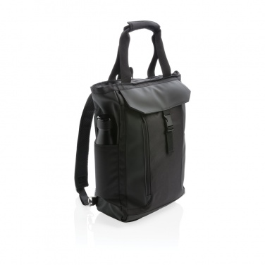 Logo trade promotional merchandise photo of: Swiss Peak RFID 15" laptop totepack PVC free