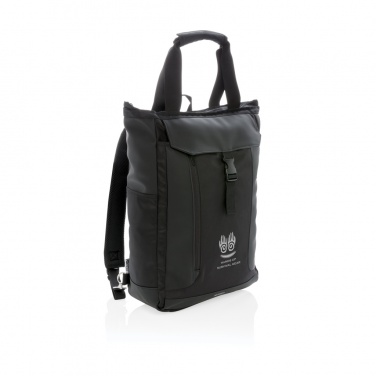 Logotrade advertising product picture of: Swiss Peak RFID 15" laptop totepack PVC free