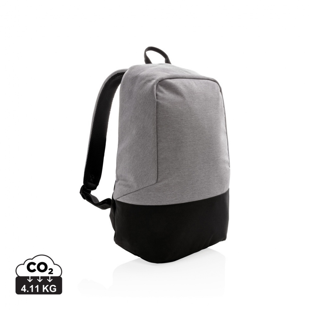 Logo trade promotional giveaways picture of: Standard RFID anti theft backpack PVC free