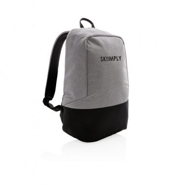Logo trade promotional giveaways picture of: Standard RFID anti theft backpack PVC free