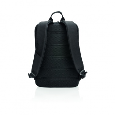 Logo trade promotional giveaways image of: Madrid anti-theft RFID USB laptop backpack PVC free