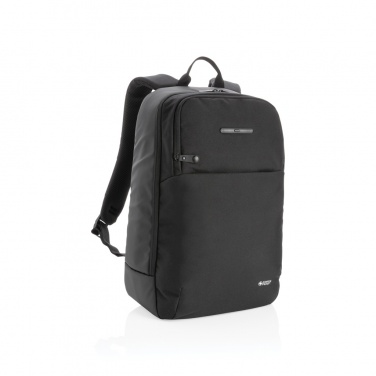Logotrade promotional merchandise image of: Swiss Peak laptop backpack with UV-C steriliser pocket