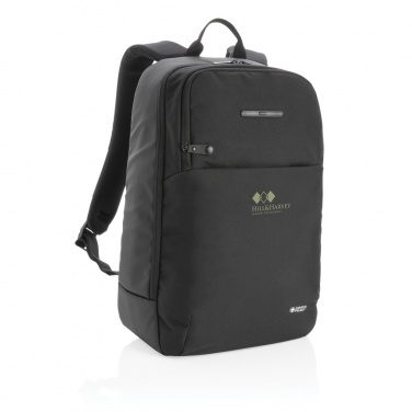 Logotrade corporate gift picture of: Swiss Peak laptop backpack with UV-C steriliser pocket