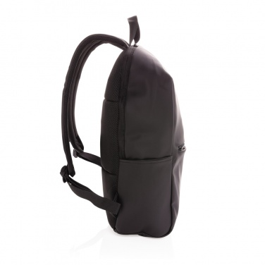 Logo trade advertising products picture of: Smooth PU 15.6"laptop backpack