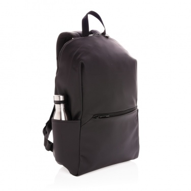 Logo trade corporate gifts picture of: Smooth PU 15.6"laptop backpack