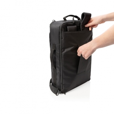 Logo trade advertising products picture of: Swiss peak convertible travel backpack PVC free