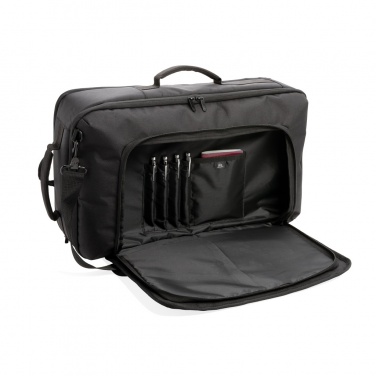 Logo trade promotional items picture of: Swiss peak convertible travel backpack PVC free