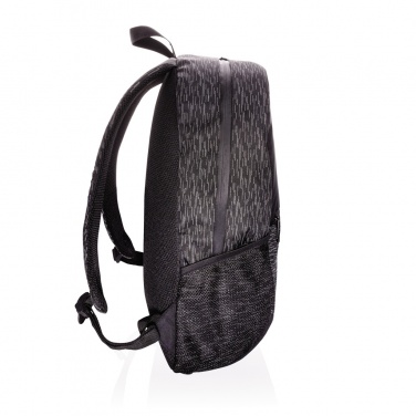 Logo trade advertising products image of: AWARE™ RPET Reflective laptop backpack
