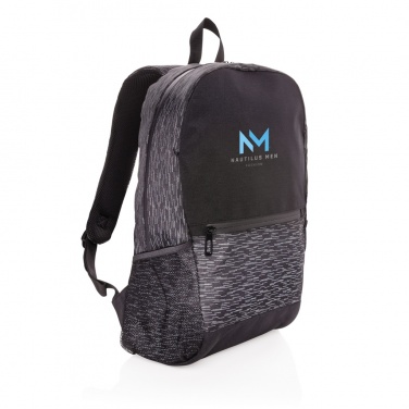 Logotrade promotional giveaway picture of: AWARE™ RPET Reflective laptop backpack