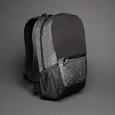 Logotrade promotional gift picture of: AWARE™ RPET Reflective laptop backpack