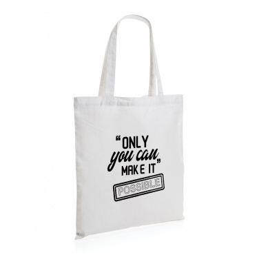 Logo trade promotional items image of: Impact AWARE™ Recycled cotton tote 145g