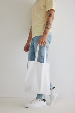Logo trade promotional products image of: Impact AWARE™ Recycled cotton tote 145g