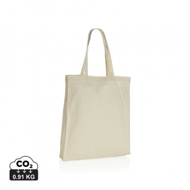 Logotrade promotional giveaway image of: Impact AWARE™ Recycled cotton tote w/bottom 145g