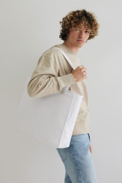 Logotrade promotional giveaway image of: Impact AWARE™ Recycled cotton shopper 145g
