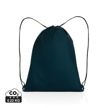 Logo trade corporate gifts picture of: Impact AWARE™ RPET 190T drawstring bag
