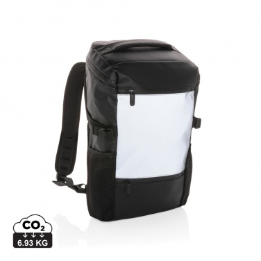 Logotrade corporate gifts photo of: PU high visibility easy access 15.6" laptop backpack