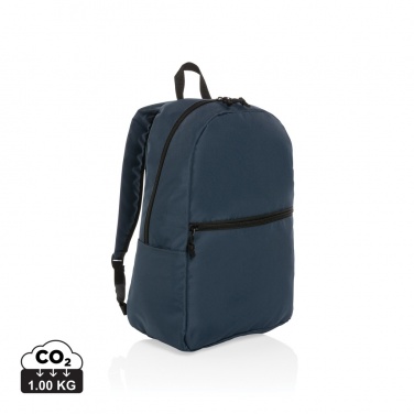 Logo trade corporate gifts picture of: Impact AWARE™ RPET lightweight backpack
