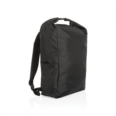 Logotrade promotional giveaway image of: Impact AWARE™ RPET lightweight rolltop backpack