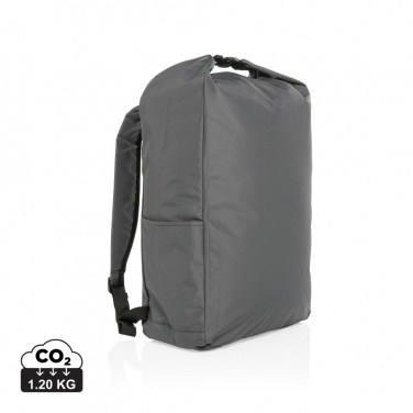 Logotrade promotional giveaway picture of: Impact AWARE™ RPET lightweight rolltop backpack