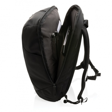 Logo trade promotional product photo of: Swiss Peak AWARE™ RPET 15.6 inch work/gym backpack