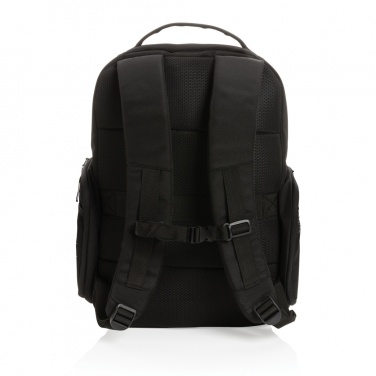 Logotrade promotional giveaway image of: Swiss Peak AWARE™ RPET 15.6 inch commuter backpack