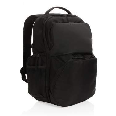 Logo trade advertising product photo of: Swiss Peak AWARE™ RPET 15.6 inch commuter backpack