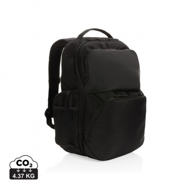 Logo trade promotional item photo of: Swiss Peak AWARE™ RPET 15.6 inch commuter backpack