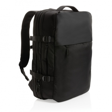 Logotrade promotional gifts photo of: Swiss Peak AWARE™ RPET 15.6' expandable weekend backpack
