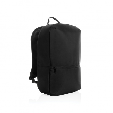 Logo trade business gifts image of: Impact AWARE™ 1200D Minimalist 15.6 inch laptop backpack