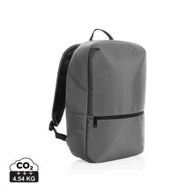 Logotrade business gifts photo of: Impact AWARE™ 1200D Minimalist 15.6 inch laptop backpack