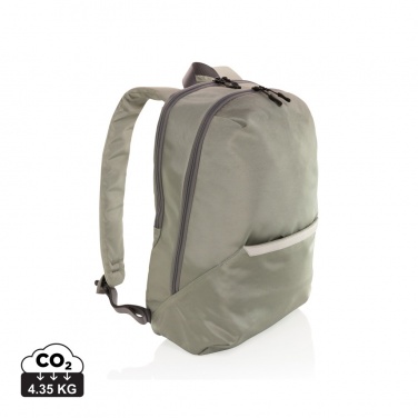 Logo trade corporate gift photo of: Impact AWARE™ 1200D 15.6'' modern laptop backpack