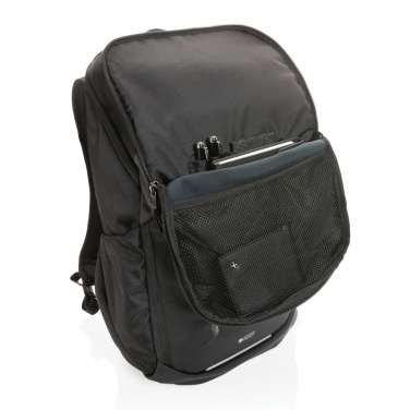 Logotrade business gift image of: Swiss Peak AWARE™ RPET 15.6 inch business backpack