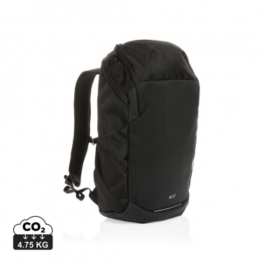 Logo trade corporate gifts picture of: Swiss Peak AWARE™ RPET 15.6 inch business backpack