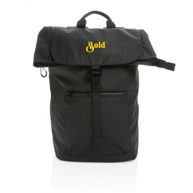 Logotrade business gift image of: Impact AWARE™ RPET water resistant 15.6" laptop backpack