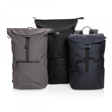 Logotrade corporate gift picture of: Impact AWARE™ RPET water resistant 15.6" laptop backpack