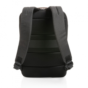 Logotrade promotional merchandise picture of: Impact AWARE™ 300D two tone deluxe 15.6" laptop backpack