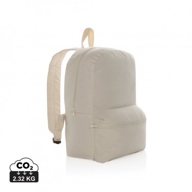 Logo trade promotional merchandise photo of: Impact Aware™ 285 gsm rcanvas backpack undyed