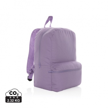 Logo trade promotional merchandise picture of: Impact Aware™ 285 gsm rcanvas backpack