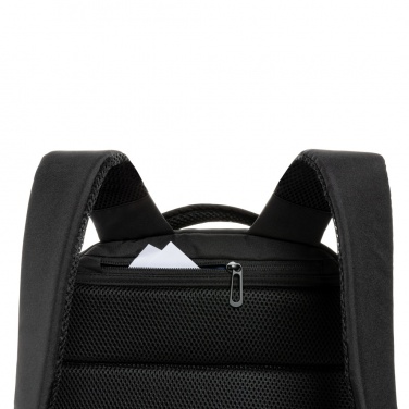 Logo trade business gifts image of: Swiss Peak Brooke AWARE™ RPET daily 15.6" laptop backpack