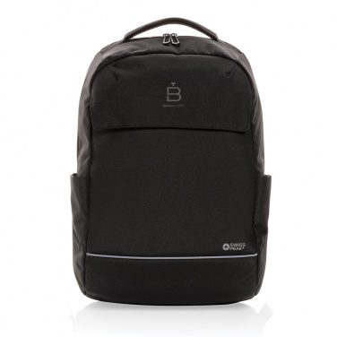 Logotrade promotional product picture of: Swiss Peak Brooke AWARE™ RPET daily 15.6" laptop backpack