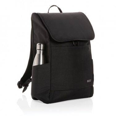 Logo trade promotional giveaway photo of: Swiss Peak Fern AWARE™ RPET all over zipper 15.6" backpack