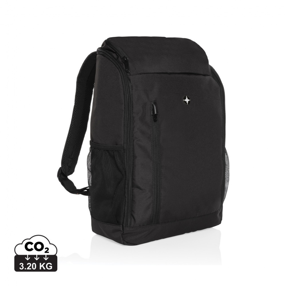 Logotrade advertising product image of: Swiss Peak AWARE™ easy access 15.6'' laptop backpack