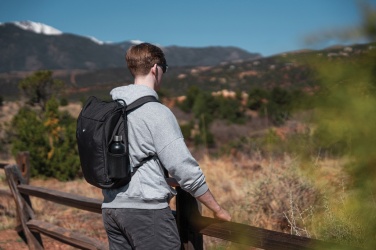 Logotrade corporate gift picture of: Swiss Peak AWARE™ easy access 15.6'' laptop backpack