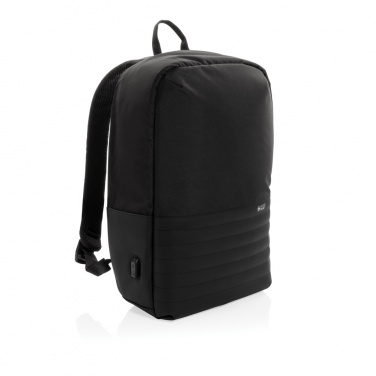 Logotrade promotional merchandise picture of: Swiss Peak AWARE™ RFID anti-theft 15.6'' laptop backpack
