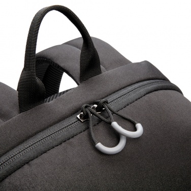 Logo trade promotional gifts picture of: Swiss Peak AWARE™ RFID and USB A laptop backpack