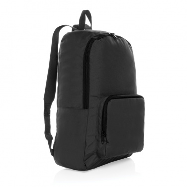 Logo trade promotional items image of: Dillon AWARE™ RPET foldable classic backpack