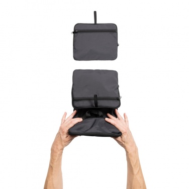 Logotrade promotional product image of: Dillon AWARE™ RPET foldable classic backpack
