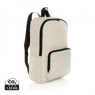Logotrade promotional merchandise image of: Dillon AWARE™ RPET foldable classic backpack
